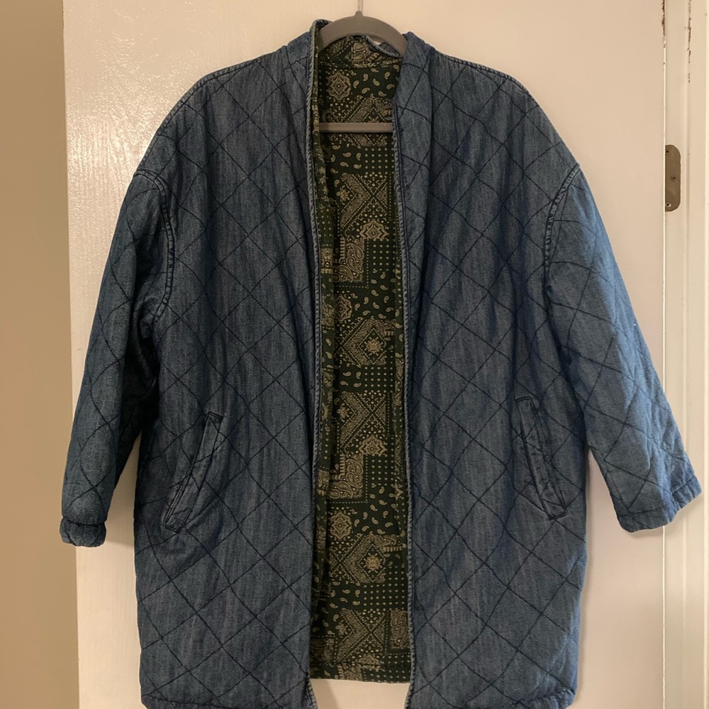 Current Air Bobbie Reversible Quilted Jacket | Anthropologie
